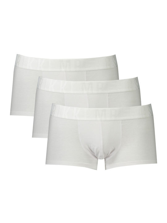 Bikkembergs Men's Boxers White 3Pack