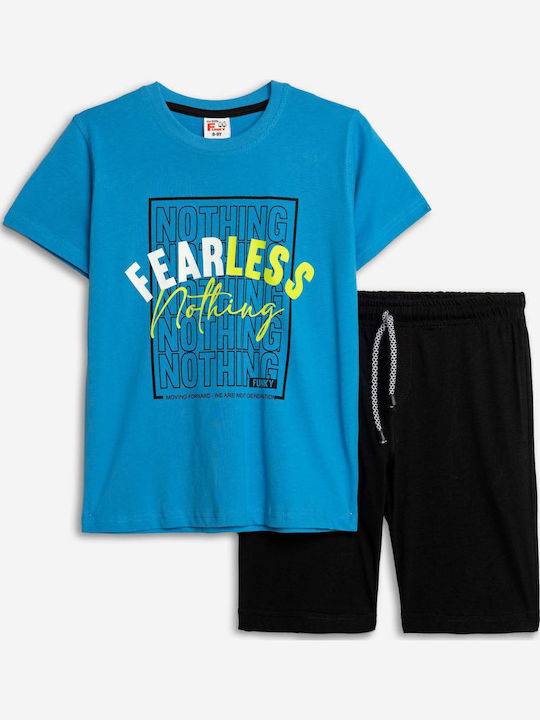 Funky Kids' Set with Shorts Summer 2pcs Light R...
