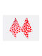 DOIY Handtuch in Rot Farbe 50x50cm