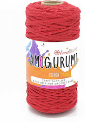 Amigurumi Cotton Yarn 100g Red