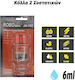 Metal Glue 2-Component Transparent 6ml 0125.021