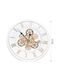 Tpster Wanduhr Weiß Ø40cm