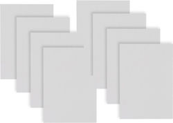 Unframed Canvas Set Zola 8 Pieces 180g/m2 Cotton Mdf Paper 30x40 Cm Unframed Canvas Set Zola 8 Pieces 180g/m2 Cotton Mdf Paper 30x40 Cm