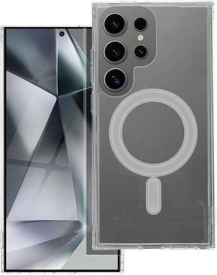Clear Mag Cover Back Cover Πλαστικό / Σιλικόνης Ανθεκτικό Διάφανο (Galaxy S25 Ultra)