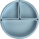 Smyk Baby Food Plate Made of Silicone Blue