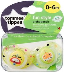 Tommee Tippee Fun Style Soother Πιπίλες Σιλικόν...