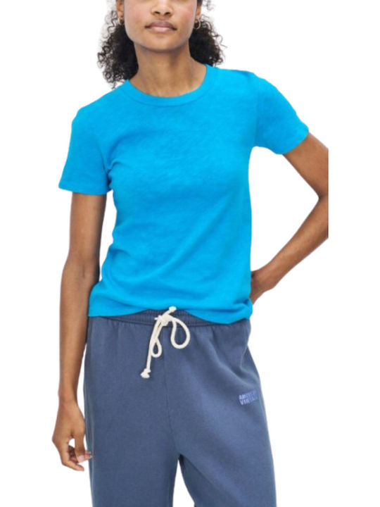 American Vintage T-Shirt Blue American Vintage T-Shirt Blue