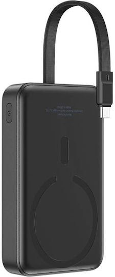 Baseus Magnetische Mini Solarbetriebene MagSafe Power Bank 10000mAh 30W mit USB-C Ausgangsanschlüsse Bayern Edition