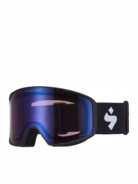 Sweet Protection Ski & Snowboard Goggles Kids Black with Lens in Black Color
