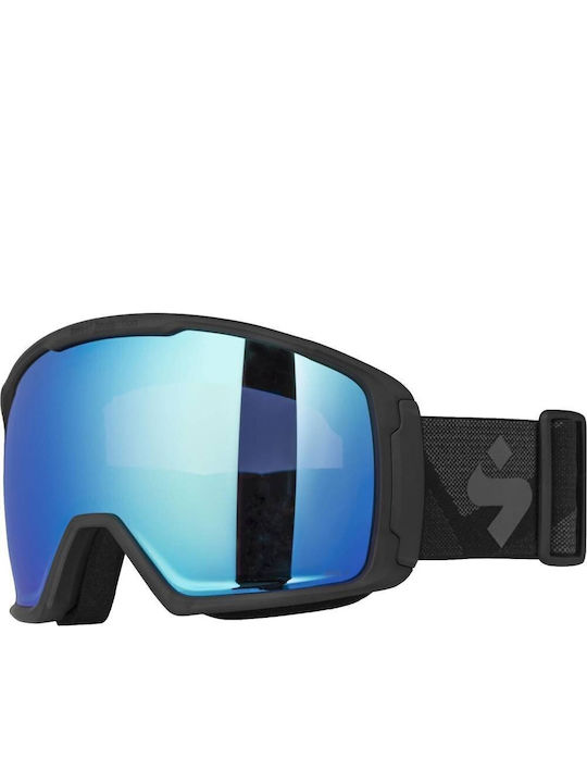Sweet Protection Ski & Snowboard Goggles Kids Black with Lens in Black Color