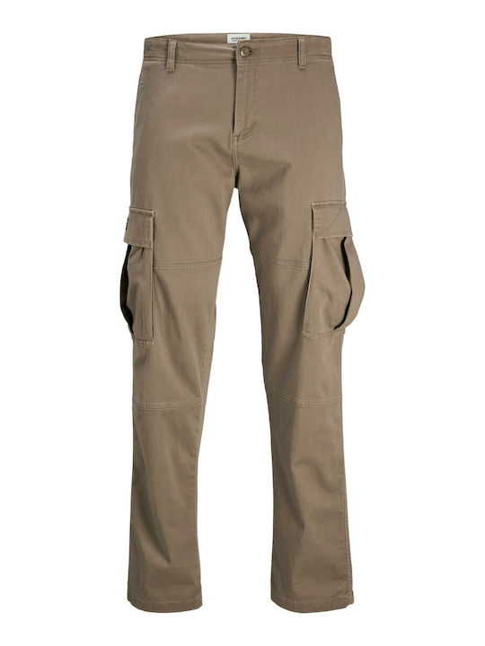 Jack & Jones Trousers Cargo coffee