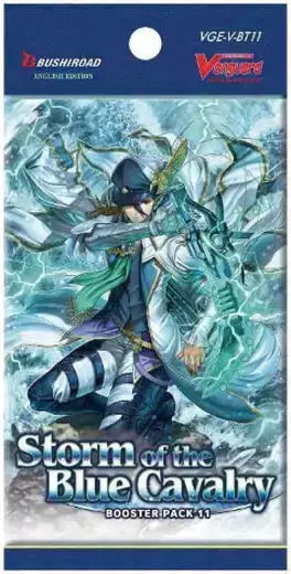 Cardfight Vanguard V Booster Set 11 Storm Blue Cavalry Booster