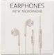 Leki Orange Earbuds Handsfree Headphones with Connector 3.5mm Orange