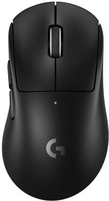 Logitech G Pro X Superlight 2 Dex Ασύρματο Gaming Ποντίκι Μαύρο