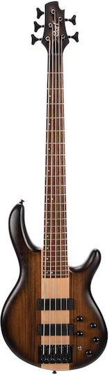 Cort 4-String Electric Bass C5 Plus OVMH Artisan Series
