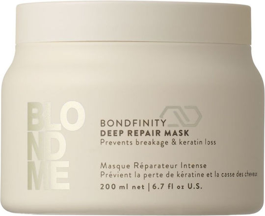 Schwarzkopf Professional Blondme Μάσκα Μαλλιών για Διατήρηση Χρώματος με Κερατίνη 200ml