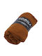Sidirela Κουβέρτα Fleece Μονή 150x200εκ. Καφέ