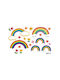 Wall Sticker 3 Packs Easter Egg Decorative Window Glass Specification Rainbow