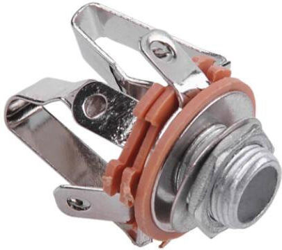 Dm-0040 Βύσμα 6.3mm Σασί Stereo