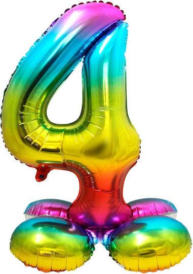 Luftballon Folie Jumbo Zahl Basis 72cm