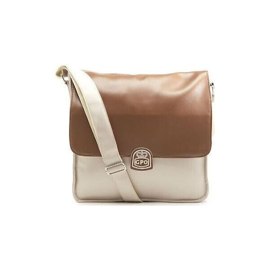 Φορητη Θηκη Δισκους Βινυλιου Gpo Messenger 20 Lp Bag Cream-tan