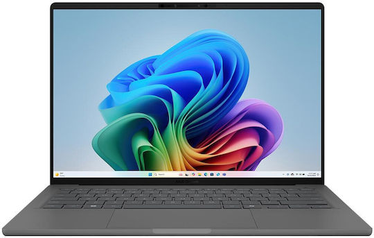 Asus Zenbook A14 OLED 14" FHD+ (Snapdragon-X Elite X1E-78-100/32GB/1TB SSD/W11 Home) Zumaia Gray (GR Keyboard)