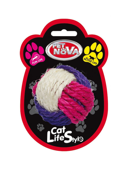 Pet Nova Παιχνίδι Γάτας Sisal Ball 6cm