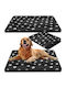Purlov Sofa Dog Bed Black 100x70cm