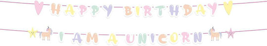 Letter Banner Unicorns & Rainbows 2 Τμχ Μήκος 150cm Τμχ