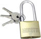 Moretti Bronze Padlock Lengthened with Key 38mm 1pcs