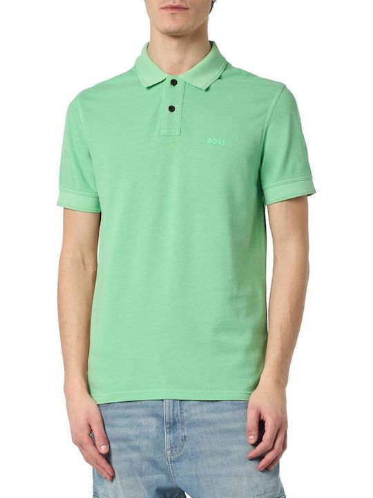 Boss Prime Polo Bluza Tricou Cu Mânecă Scurtă V...