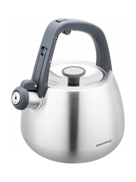 Klausberg Fierbător Inoxidabil Argintiu 2500ml
