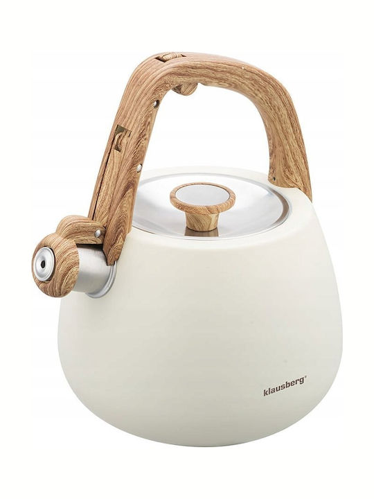 Klausberg Fierbător Inoxidabil Bej 2500ml