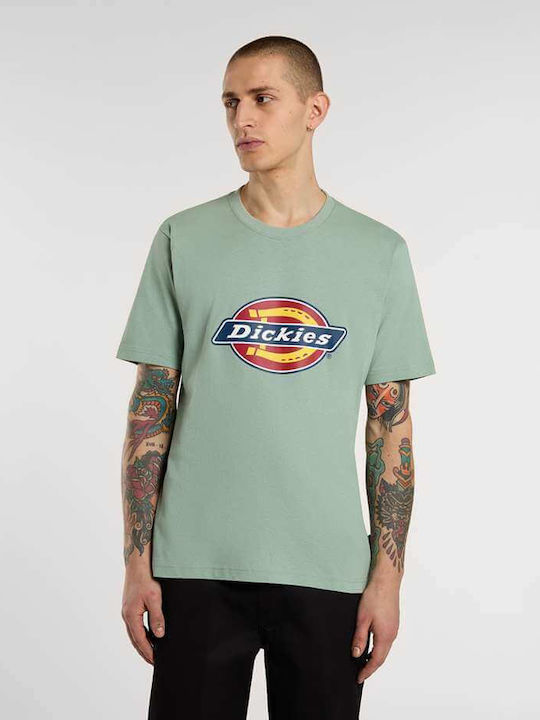 Dickies Icon Logo T-shirt Iceberg Green
