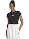 Future Icons Damen Sportlich T-Shirt Black