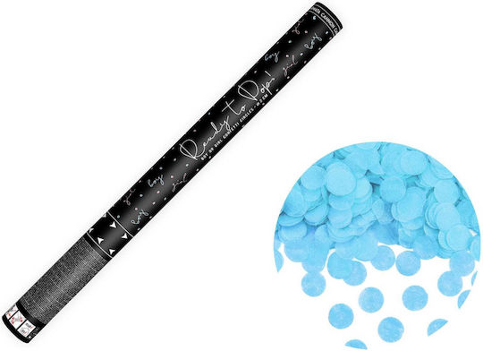 Confetti Cannon Gender Reveal 60cm with Light Blue Confetti