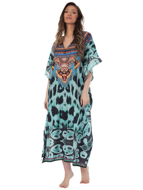 Indian Kaftan Ar193-b Solo Me 100cm X 120cm Women One Size
