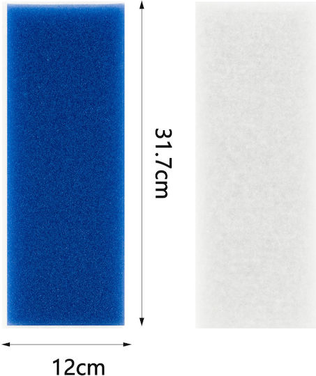 Tpster Σφουγγαρι Φιλτραρισμα Ενυδρειου Glm-28 12*31.7cm 38217