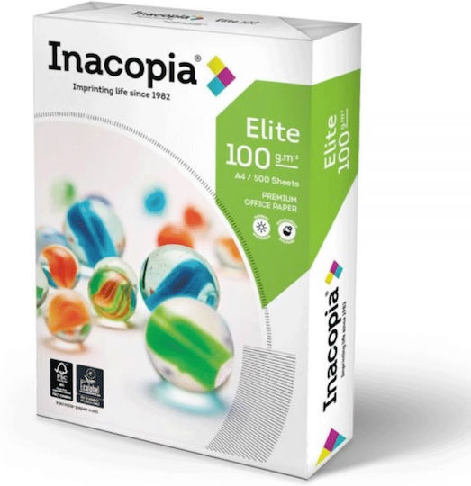 Inacopia Elite Χαρτί Εκτύπωσης A4 100gr/m² 250 φύλλα