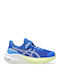 Gt-1000 13 Ps Kids Sports Shoes Running with Hoop & Loop Closure Blue