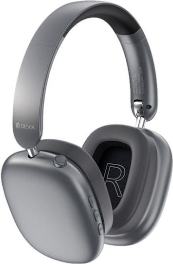 Devia EarBass Pro2 Fără fir / Cu fir Over Ear Căști cu 45 ore de Funcționare Gri