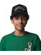 Jordan Kids' Hat Jockey Fabric Curve Brim Black