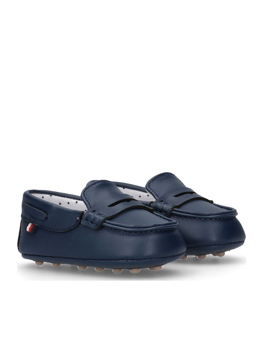 Tommy Hilfiger Βρεφικά Μοκασίνια Αγκαλιάς Μπλε Tommy Hilfiger Βρεφικά Μοκασίνια Αγκαλιάς Μπλε