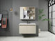 Polihome Countertop with Sink & Mirror L60xW47x...