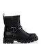 Women's Biker Boots Black
