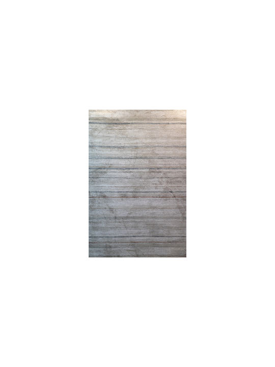 Bioafrol Χαλί Ορθογώνιο Cream Grey 190x133cm