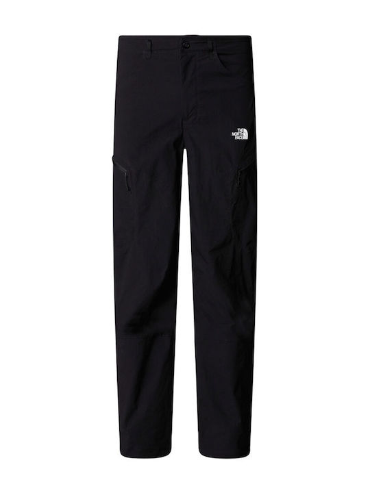 The North Face Exploration Reg Ανδρικό Μακρύ Παντελόνι Πεζοπορίας Μαύρο