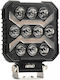 Amio Προβολεας Εργασιας Τετραγωνος Led 54w 9-36v 10.000lm 6.500k 110x110x38mm Awl68 Amio 1 Τεμ 04209/am