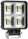 Amio Square LED Work Light 68W 9-36V 8,000lm 6,500K AWL59 Amio 1 Piece 04200/am