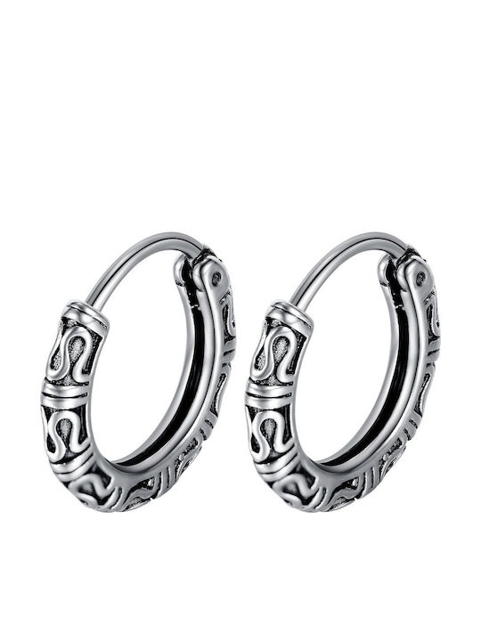 Cercei mici retro cerc unisex din oțel inoxidabil Tribute 0130554001